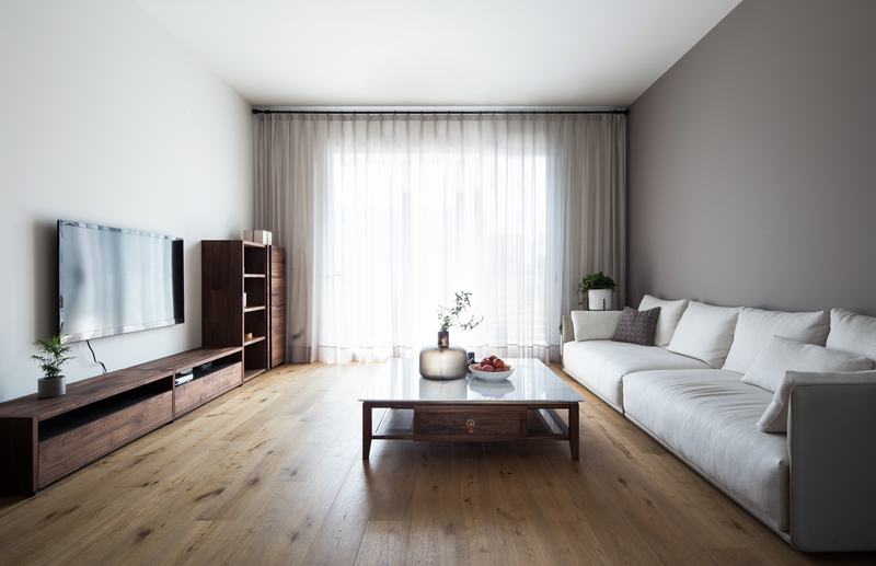 断舍离圣莫里斯精装房软装设计