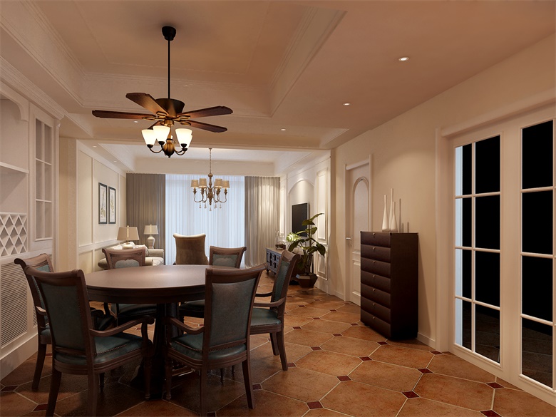 幸福海岸圣莫里斯精装房软装设计