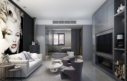 东莞丽江圣莫里斯精装房软装设计