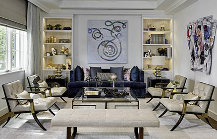 混合古典和现代的折衷主义风格